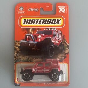 Matchbox Jeep Wrangler Superlift 42/100